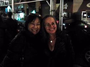 May and I at Sid Bernstein tribute show Feb. 2014